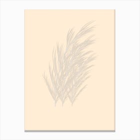 Silver Ferns Canvas Print