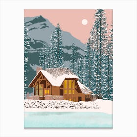 Emerald Lake Canada Art Print Canvas Print