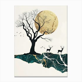Deer Ii Canvas Print