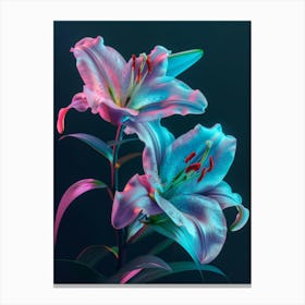 Lily Art 1 Canvas Print