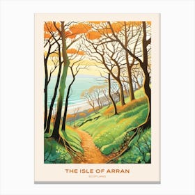 The Isle Of Arran Scotland 2 Hike Poster Canvas Print