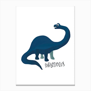 Diplodocus Canvas Print