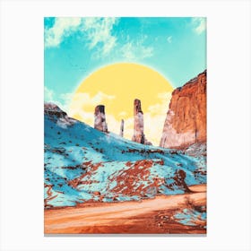 Desert Mountain Canvas Print