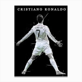 Cristiano Ronaldo Real Madrid 14 Canvas Print