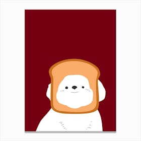 Toast Dog Poster 1 Lienzo