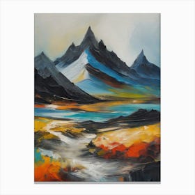 Scotland Mountains Canvas Print