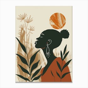 African Woman 210 Canvas Print