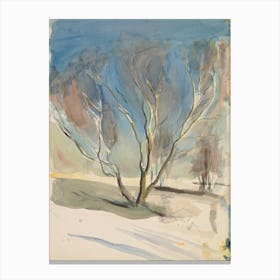 Landscape, 1890 1925, By Magnus Enckell Canvas Print