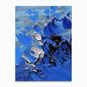 Abstract Blue Painting 30 Canvas Print