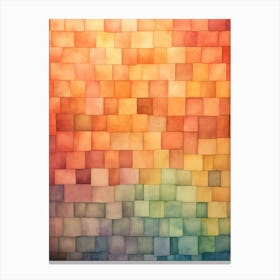 Abstract Watercolor Background 4 Canvas Print