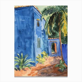 Blue House 7 Canvas Print