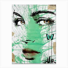 Into Green Canvas Print