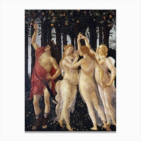 Sandro Botticelli Birth Of Venus Canvas Print