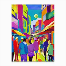 Street Scene 1 Canvas Print