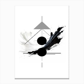 Poster Abstract Illustration Art 24 Canvas Print