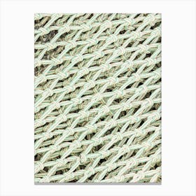 Netting Background fishing net maritime Canvas Print