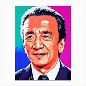 Jackie Chan Pop Movies Art Movies Canvas Print