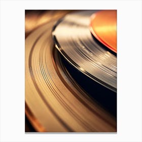 Vinyl Records 1 Canvas Print