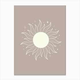 Sun In The Sky Canvas Print