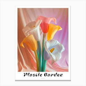 Dreamy Inflatable Flowers Poster Calla Lily 1 Canvas Print