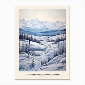 Jasper National Park Canada 1 Poster Canvas Print