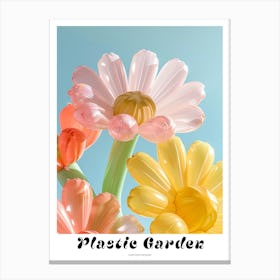 Dreamy Inflatable Flowers Poster Chrysanthemum 1 Canvas Print