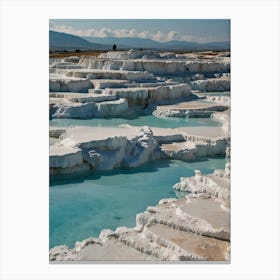 Turkish Hot Springs Canvas Print