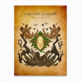 Ancient Leshen Vintage Canvas Print