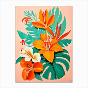 Hawaiian Flora Canvas Print