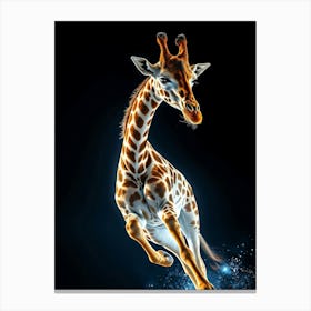 Wild Animal Creative Portrait 41 Canvas Print