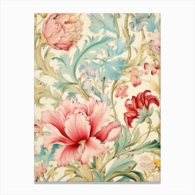 Floral Wallpaper 31 Canvas Print