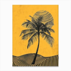 Palm Tree Canvas Print 4 Canvas Print