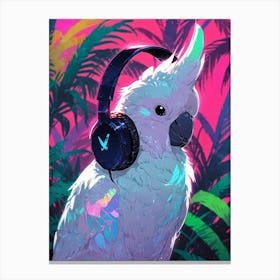 Cockatoo Art Canvas Print