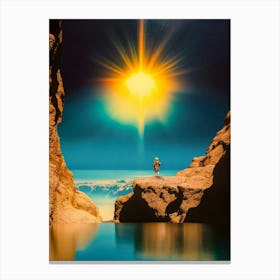 Voyager at the Edge of Light Canvas Print