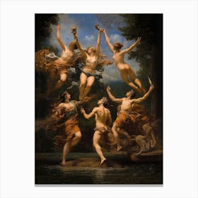 Dance Of The Gods Canvas Print