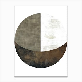 'Circle', Minimalist, Bauhaus Canvas Print