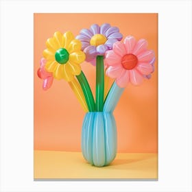 Dreamy Inflatable Flowers Cineraria 5 Canvas Print