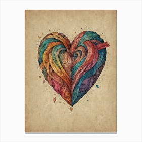 Heart Of Love 23 Canvas Print