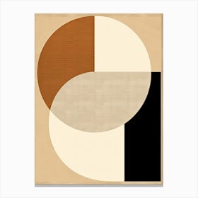 Noir Essence Of Bauhaus Canvas Print