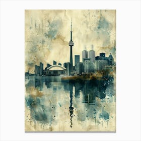 Toronto Skyline 1 Canvas Print