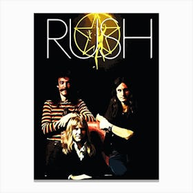Rush - The Band Canvas Print