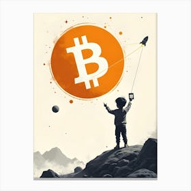 Bitcoin 11 Canvas Print