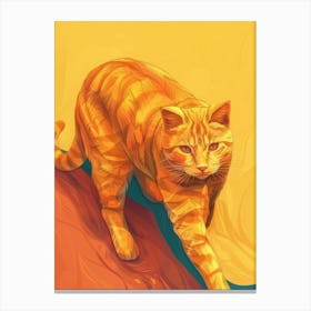 Orange Tabby Cat 20 Canvas Print