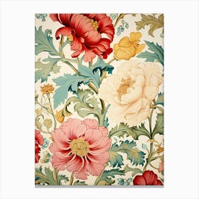 Floral Wallpaper 71 Canvas Print