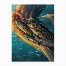 Mackerel Canvas Print