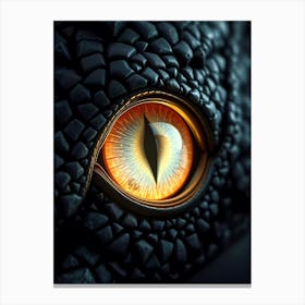 Eye Of Dragon Canvas Print