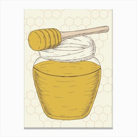 Honey Jar Canvas Print