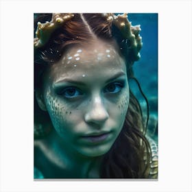 Mermaid-Reimagined 2 Canvas Print