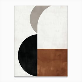 Drammen Stone Park Bauhaus Minimalist Canvas Print