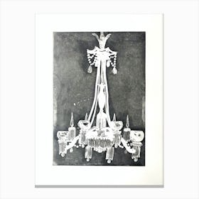 Chandelier II Canvas Print